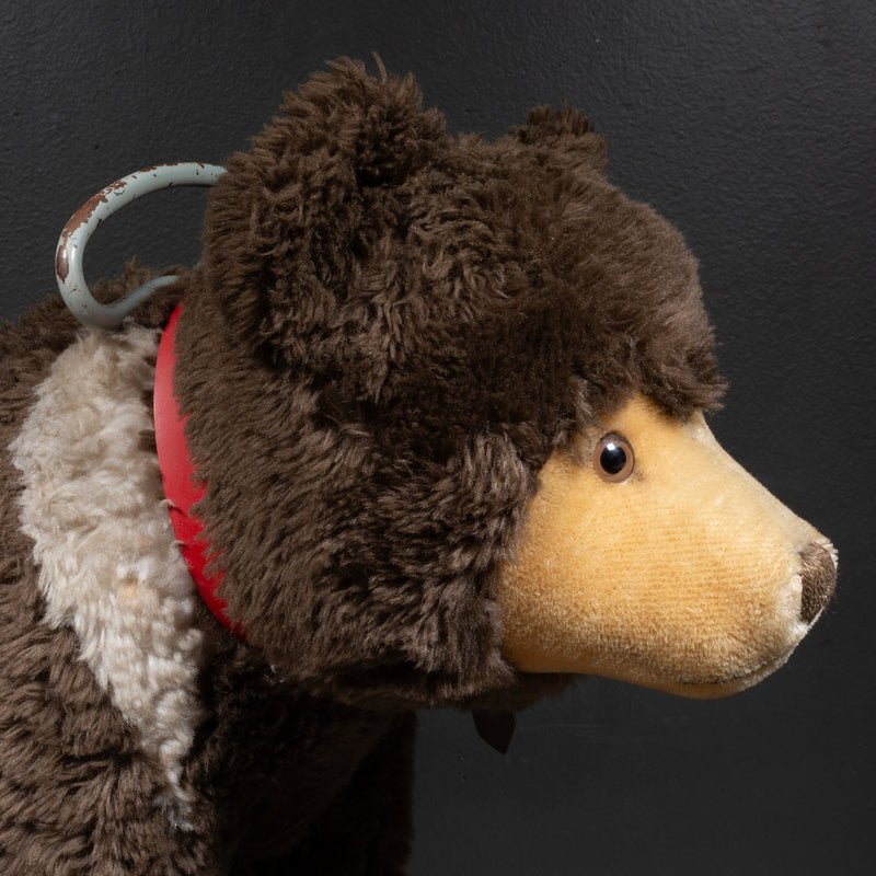 Vintage Steiff Mohair Riding Bear Toy c.1980-Germany | S16 Home