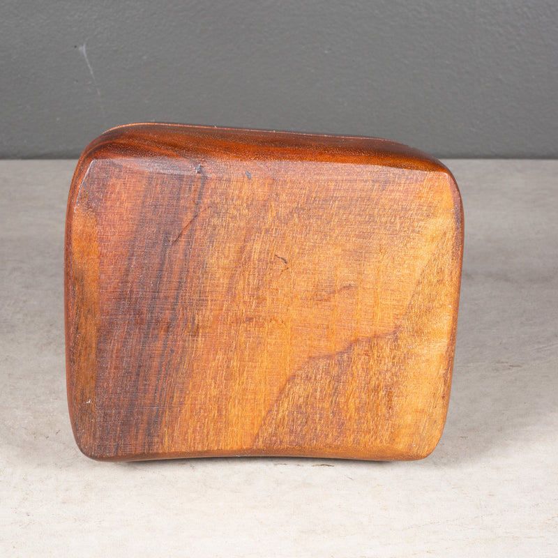 Studio Handcrafted Wooden Jewelry Box by Bay Area Artist Dean Santner c.1970