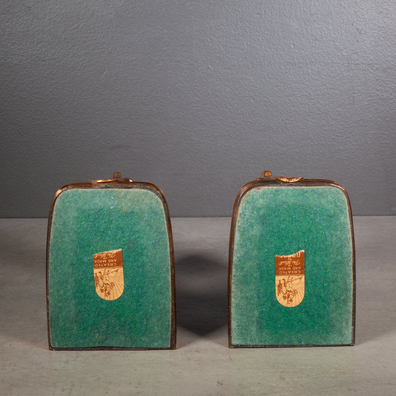 San Francisco World's Fair Trojan Horse Bookends by Dodge Inc. c.1939