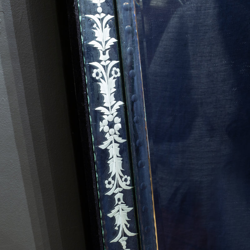 Venetian Etched Multi Panel Wall Hanging Mirror