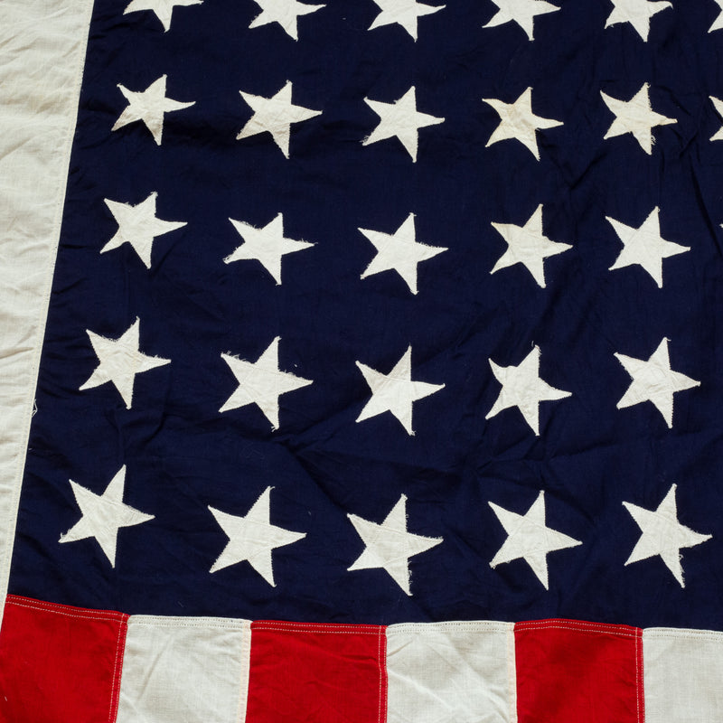 Large Early 20th c. American Flag with 48 Stars c.1940-1950