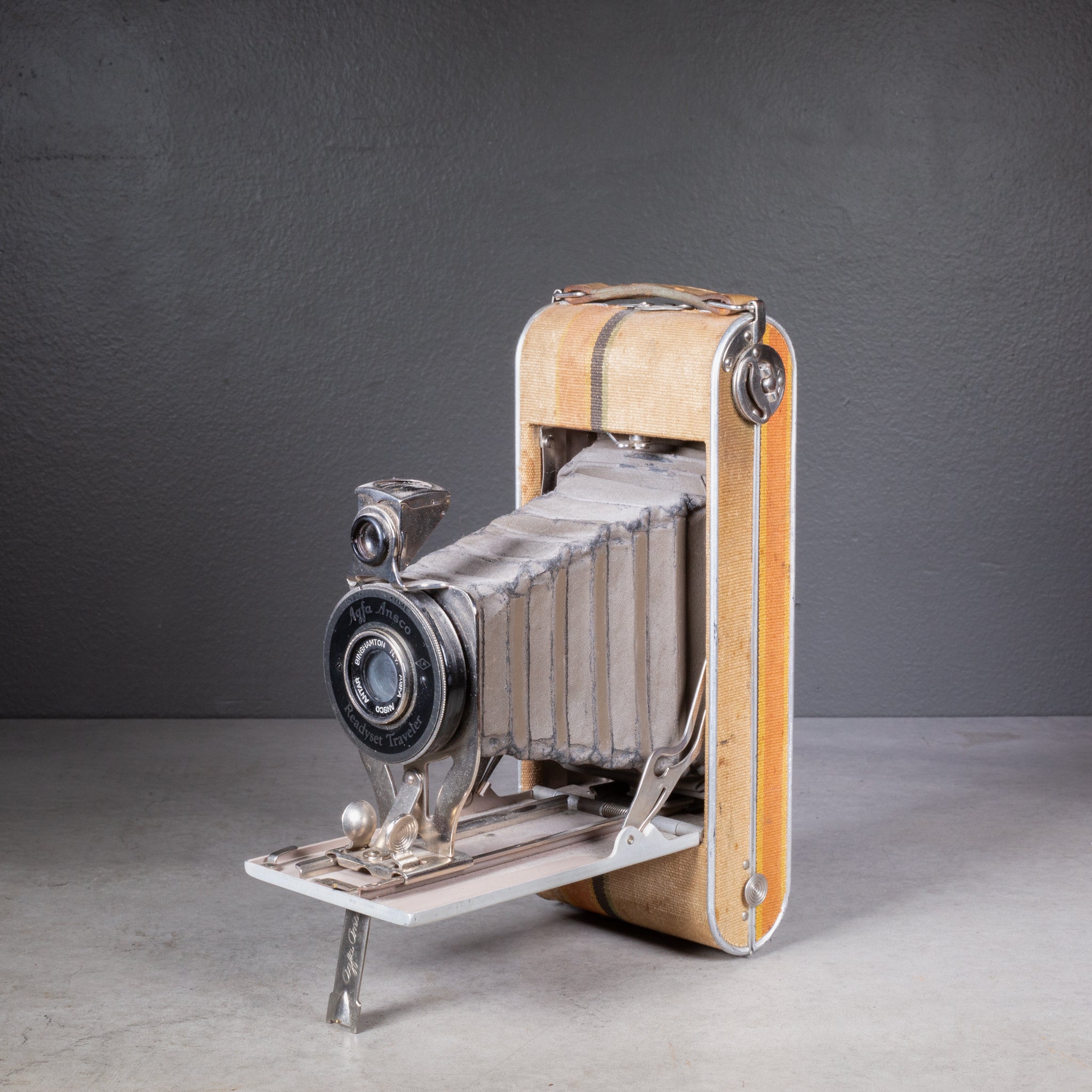 Agfa Anscoのフォールディングカメラ、Readyset Special Antique Agfa Ansco Readyset Traveler Folding Camera c.1930 | S16 Home