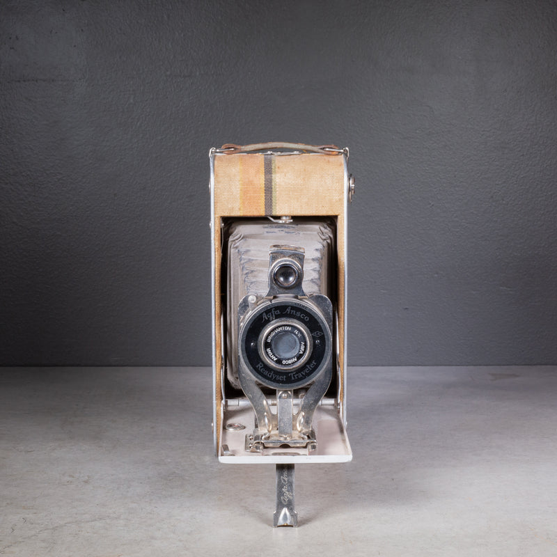 Rare Antique Agfa Ansco Readyset Traveler Folding Camera c.1930