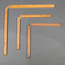Antique Stanley Folding Rulers c.1920