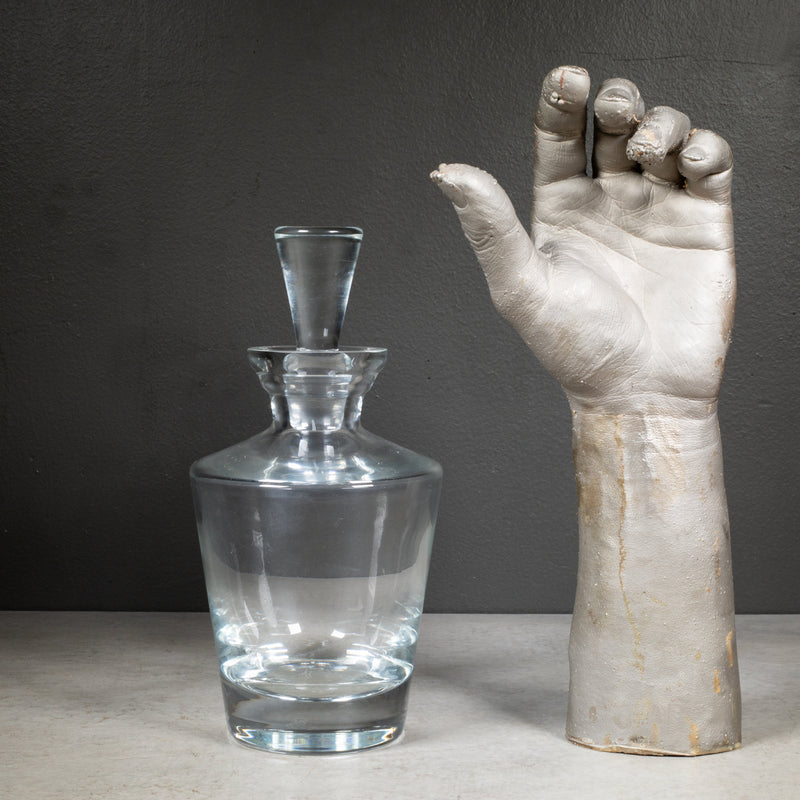 Mid-century Block Crystal Decanter c.1950 | S16 Home