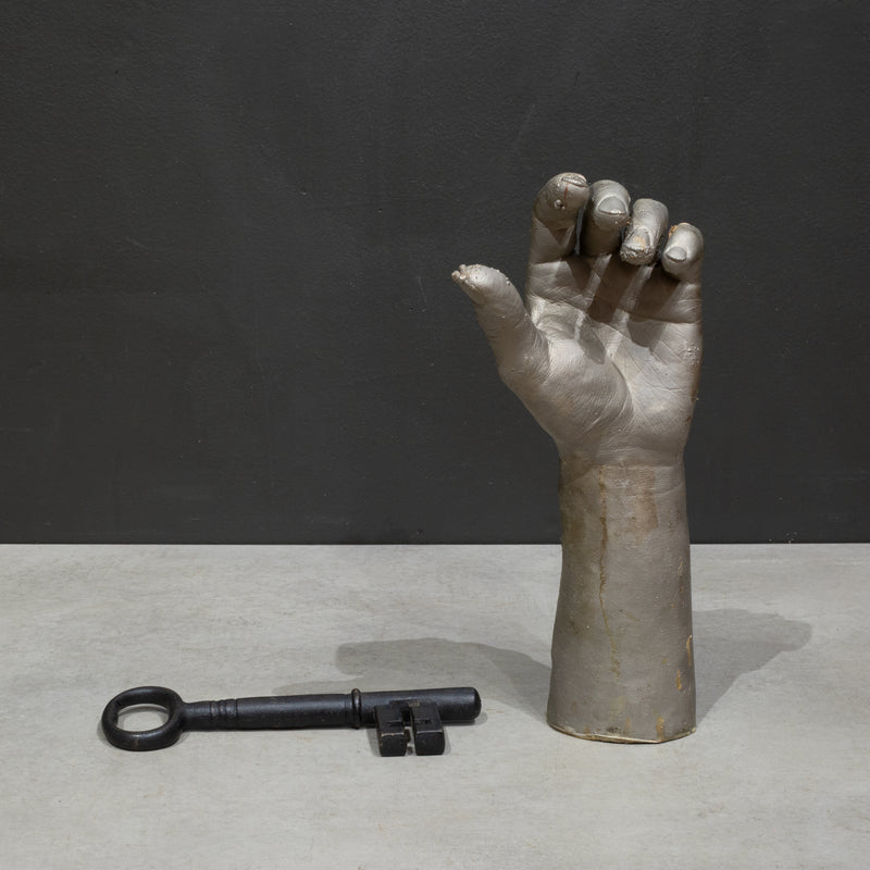 Vintage Brass and Wrought Iron Skeleton Key