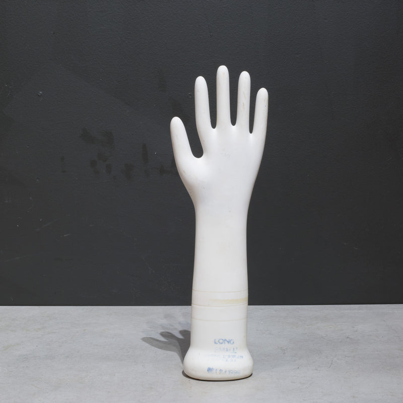 Vintage Glazed Porcelain Factory Rubber Glove Molds c.1987-Price per piece