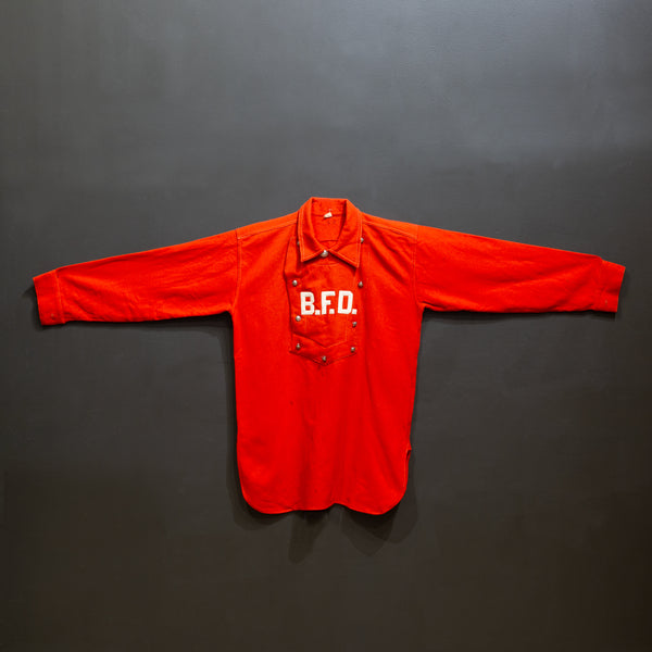 Vintage Fireman's Bib Shirt c.1930
