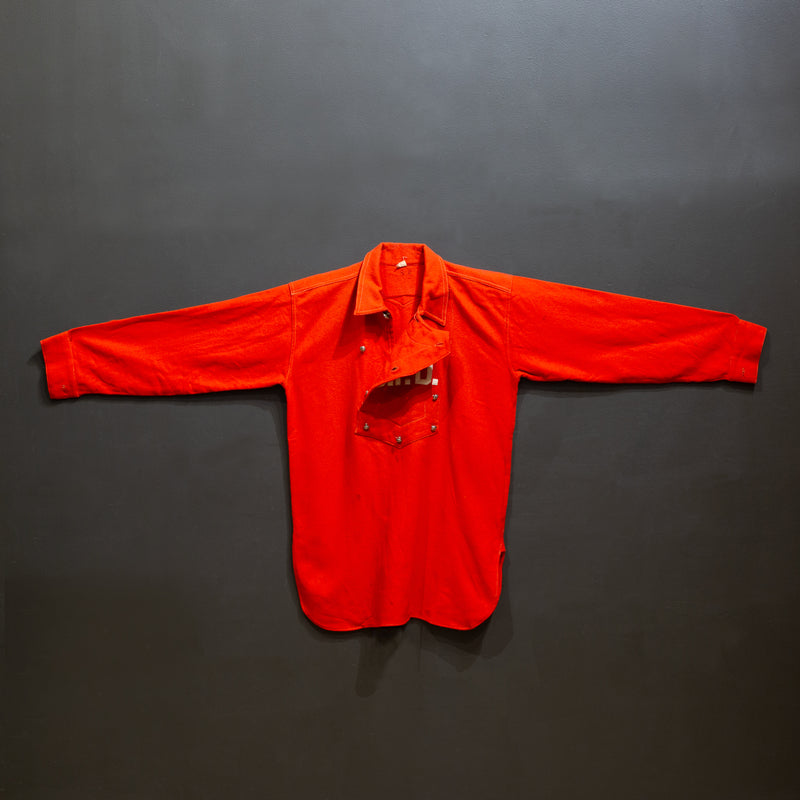 Vintage Fireman's Bib Shirt c.1930