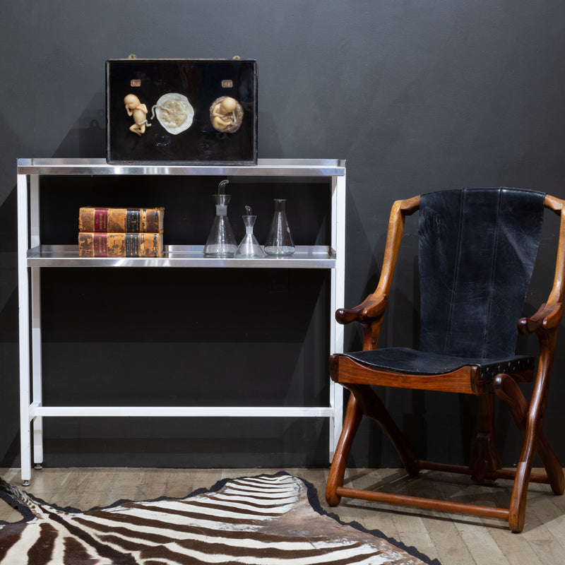 Vintage Metal Hospital Table c.1950 | S16 Home Vintage Metal Hospital Table c.1950 | S16 Home