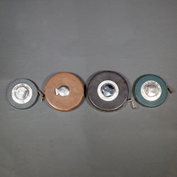 Collection of Vintage Leather Measuring Tapes