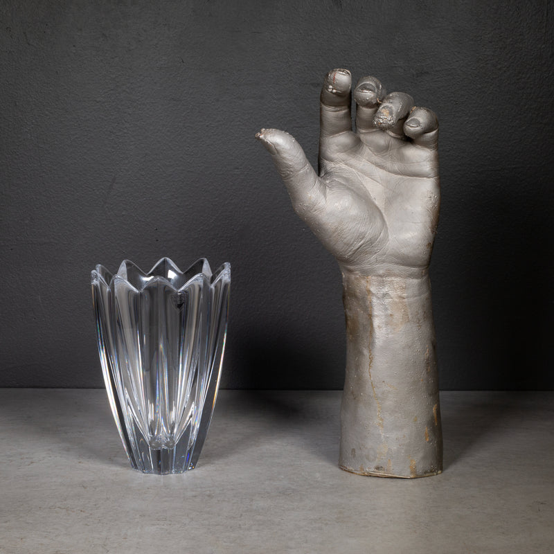 Vintage Orrefors Crystal Fleur Vase, Signed, Sweden| S16 Home
