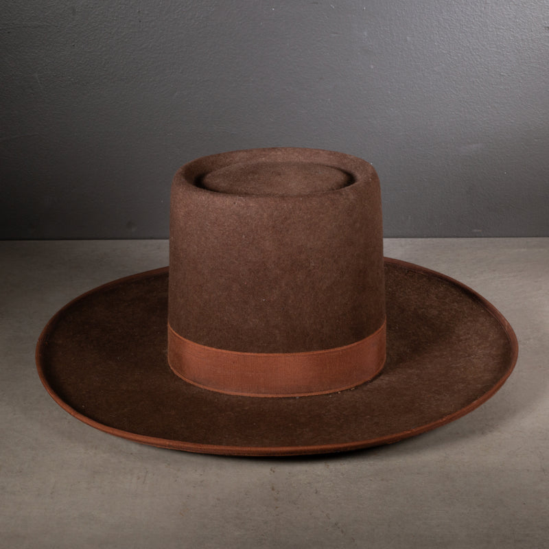 Vintage Peruvian Wool Tall Hat