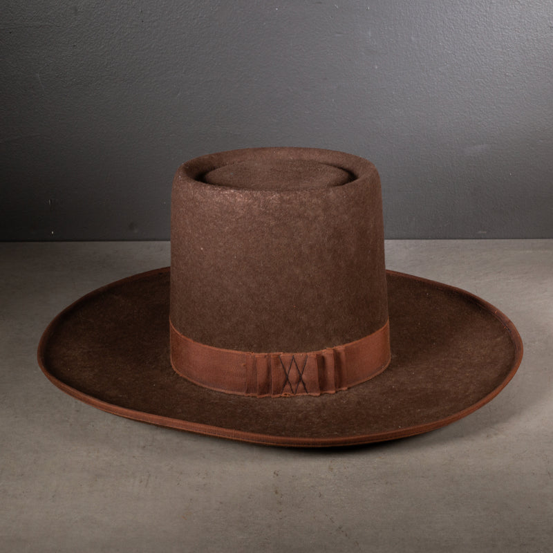 Vintage Peruvian Wool Tall Hat