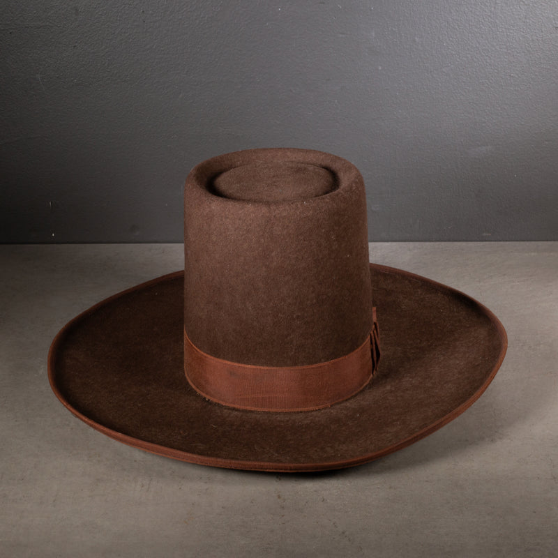 Vintage Peruvian Wool Tall Hat