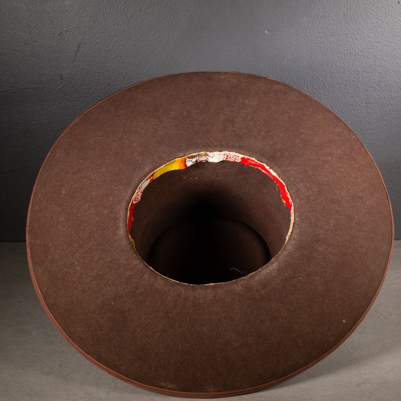 Vintage Peruvian Wool Tall Hat