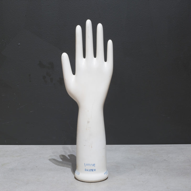 Large Baxter Glazed Porcelain Factory Rubber Glove Molds c.1991-Price per piece
