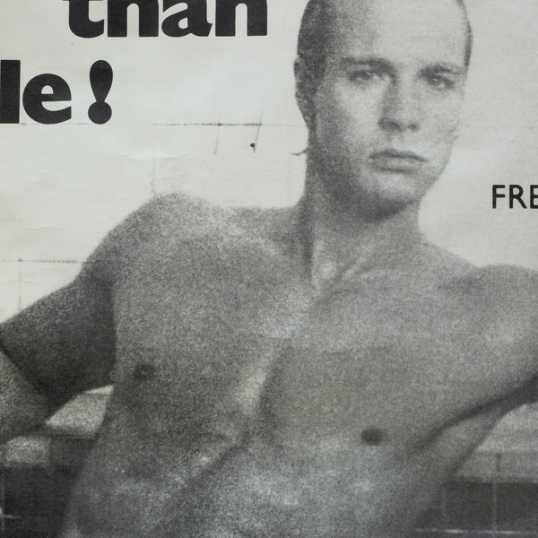Vintage City Athletic Club Poster, The Castro, San Francisco c.1980