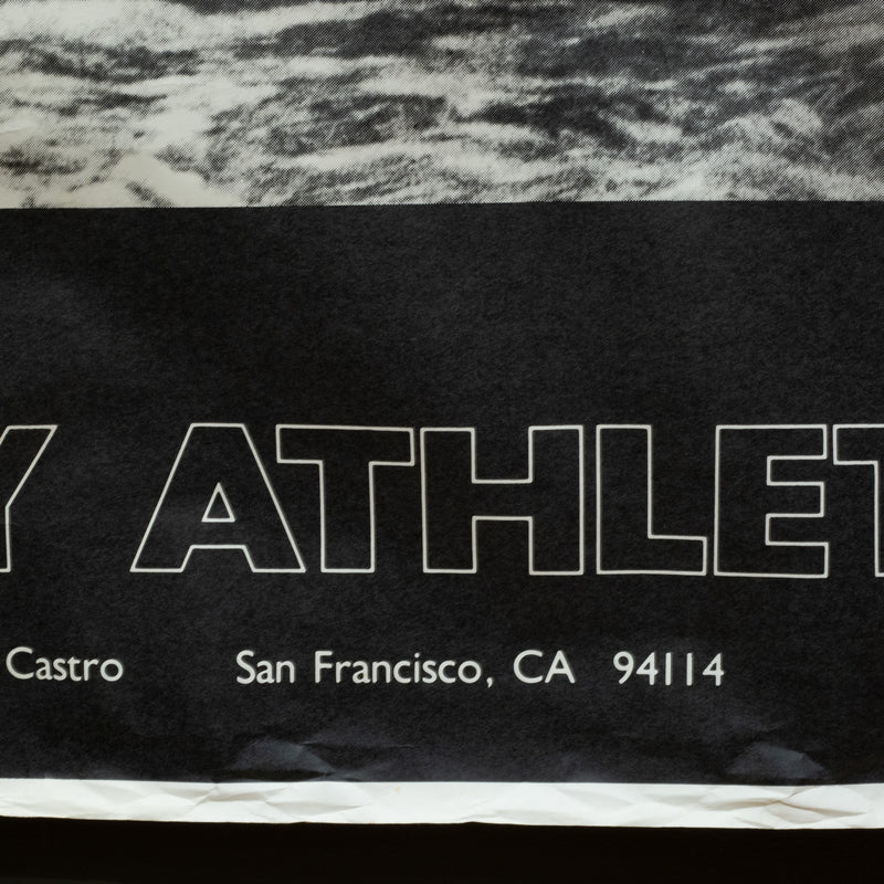 Vintage City Athletic Club Poster, The Castro, San Francisco c.1980