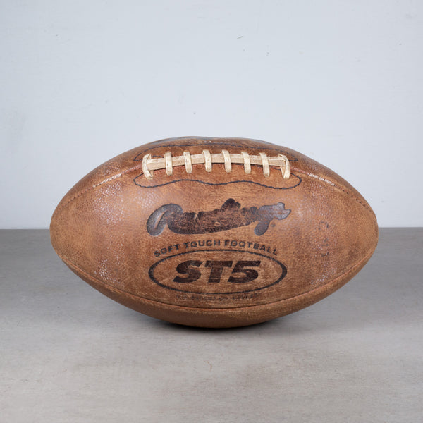 Vintage Leather Rawlings Football