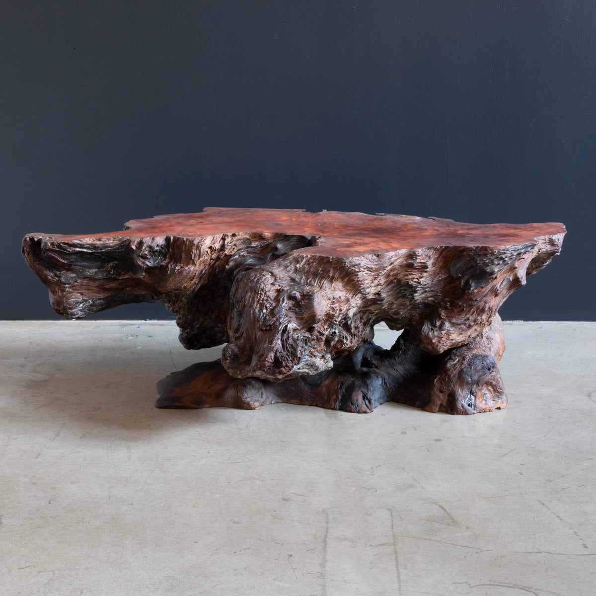 Mid-century Saburo Inui Bent Rosewood Zakatu Coffee Table by Tendo