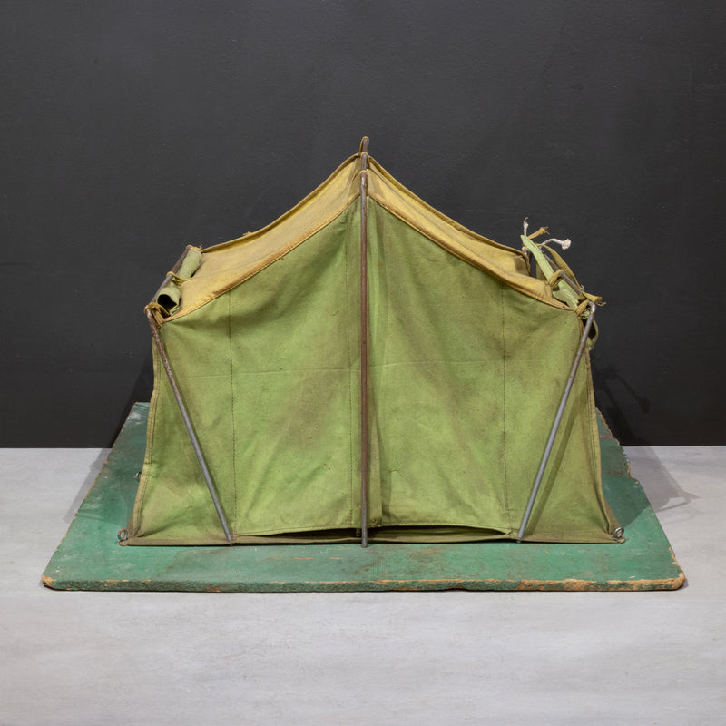 Vintage Salesman's Sample Canvas Camping Tent c.1940