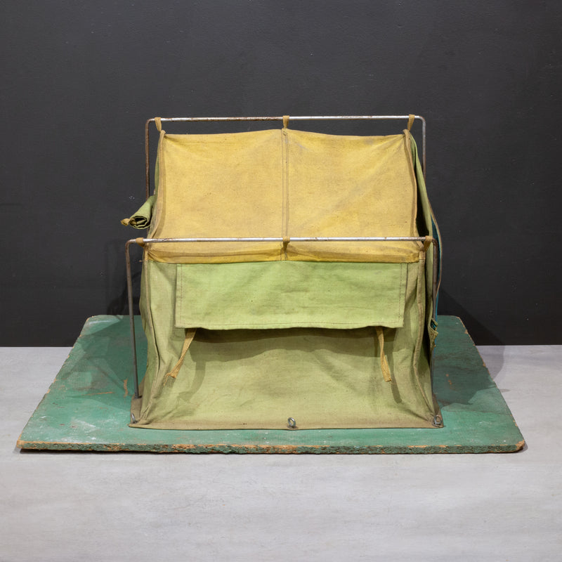 Vintage Salesman's Sample Canvas Camping Tent c.1940