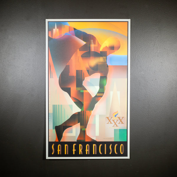 Original San Francisco Olympic Summer Games Poster, 2012