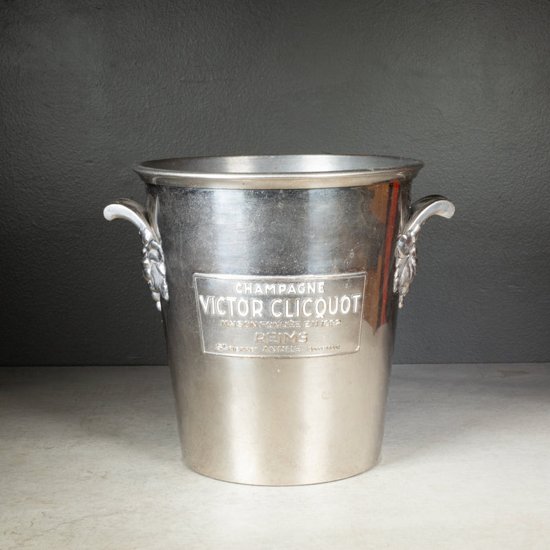 Silver Plate French Victor Clicquot Champagne Ice Bucket c.1930-1950