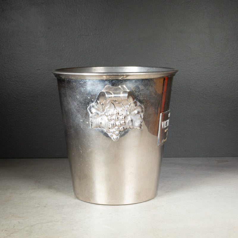 Silver Plate French Victor Clicquot Champagne Ice Bucket c.1930-1950