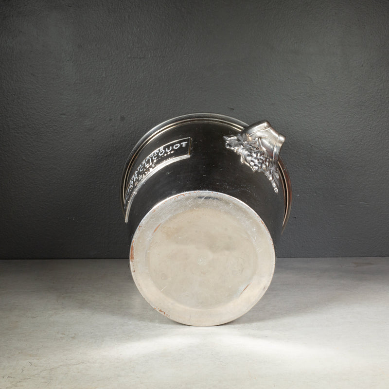 Silver Plate French Victor Clicquot Champagne Ice Bucket c.1930-1950