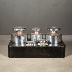 Vintage Toledo Chrome and Steel Weights c.1930-1950