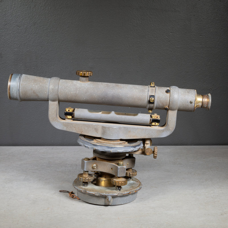 Vintage Transit Level Scope and Wooden Case c.1950