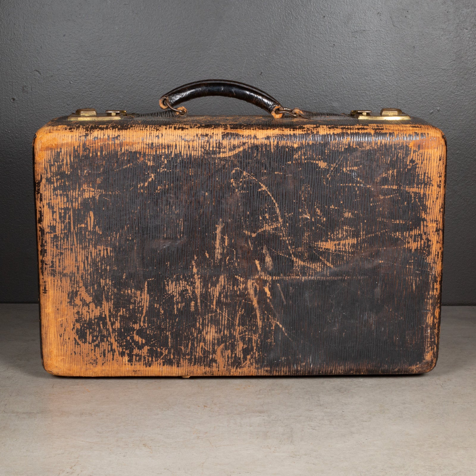 Vintage Suitcase with Original Travel Stickers c.1950 | S16 Home