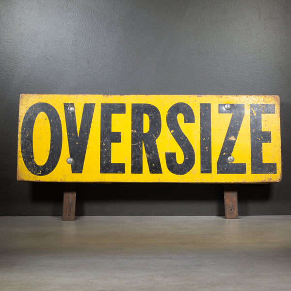 Vintage Oversize Truck Sign c.1940