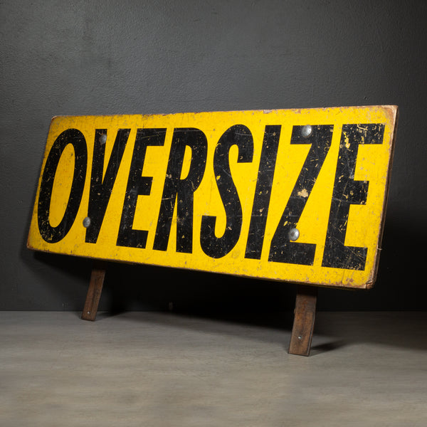 Vintage Oversize Truck Sign c.1940