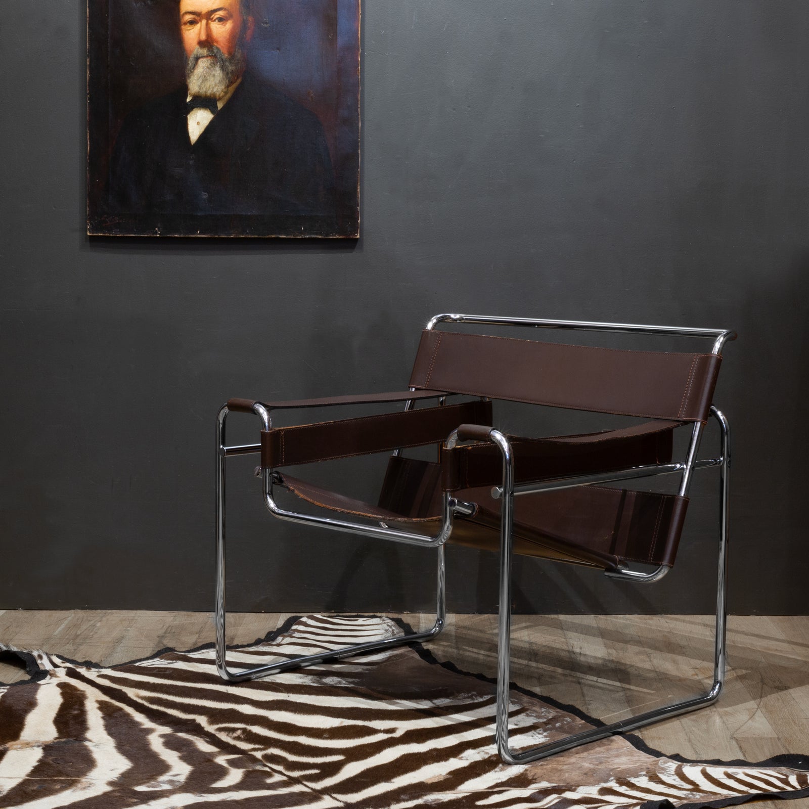Mid-century Wassily Chair by Knoll International c.1959-1970 | S16