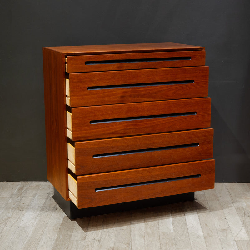 Mid-century Westnofa Teak High Boy Dresser c.1960