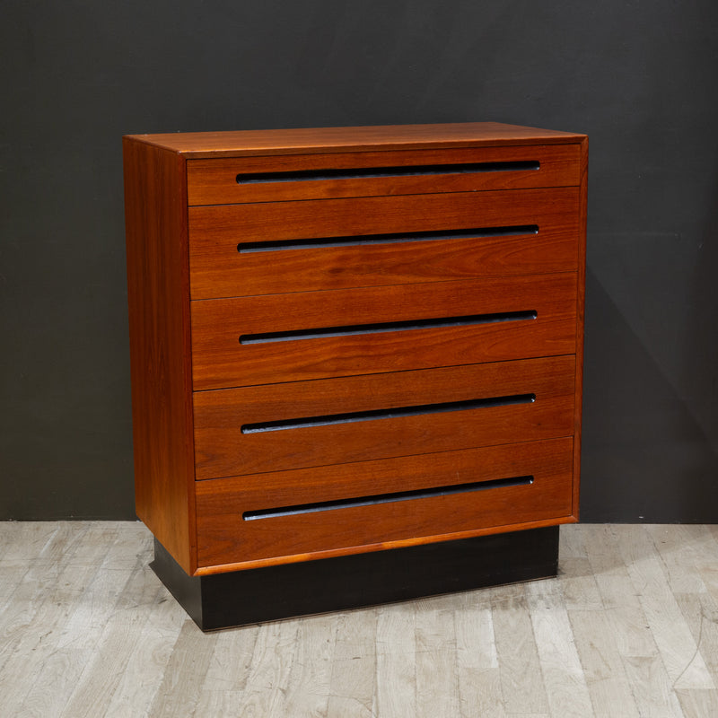 Mid-century Westnofa Teak High Boy Dresser c.1960