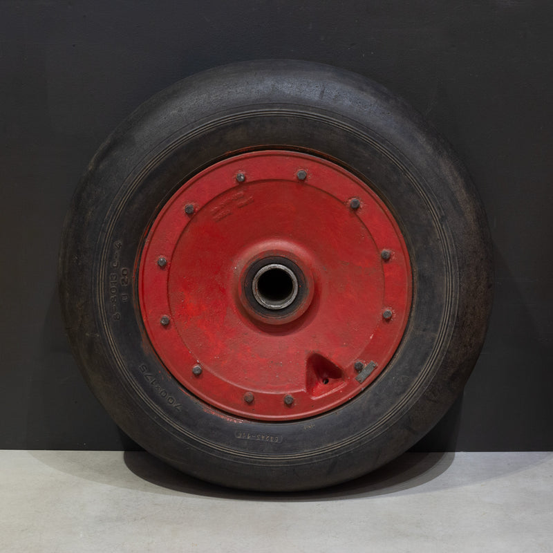 WWII Bomber Airplane Wheels c.1940