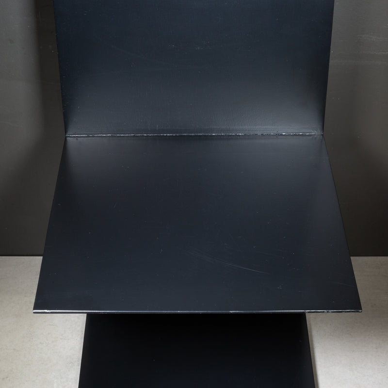 Gerrit Thomas Rietveld Zig Zag Chair By Cassina c.1983
