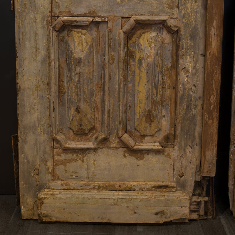Antique 17th c. Wood and Bronze Italian Doors c. 1600