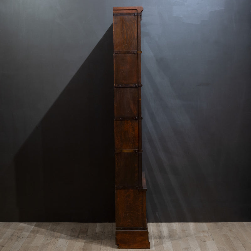 Late 19th c. Globe-Wernicke 6 Stack Lawyer's Bookcase c.1890-1899
