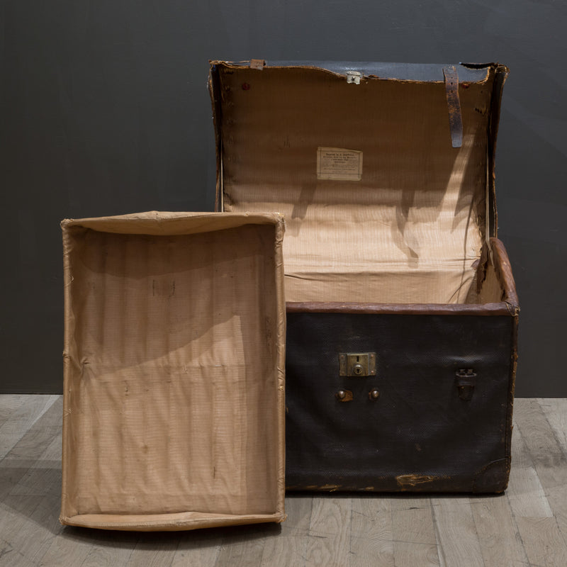 Past auction: Large Louis Vuitton steamer trunk 1950s