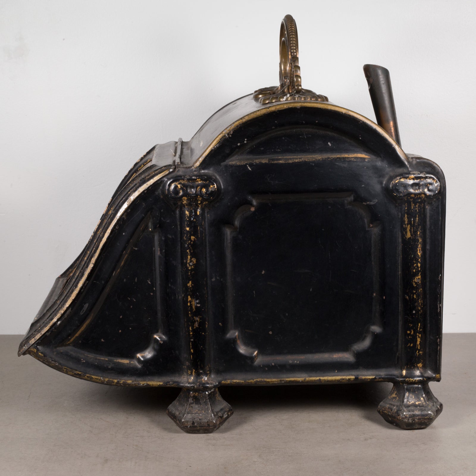 19th c. British Coal Scuttle c.1860 | S16 Home