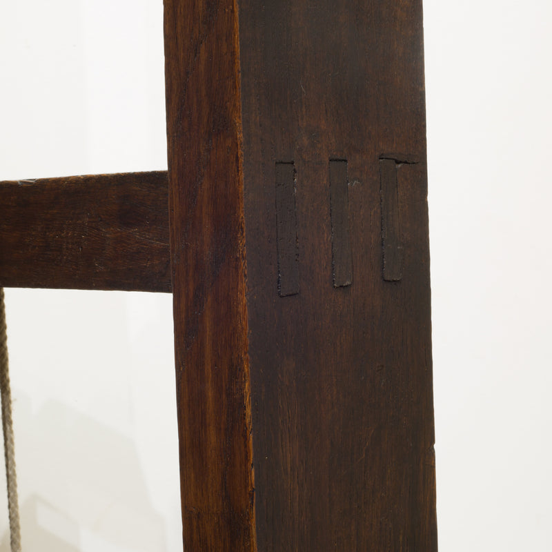 Late 19th c. Adjustable Walnut and Bronze Easel c.1890