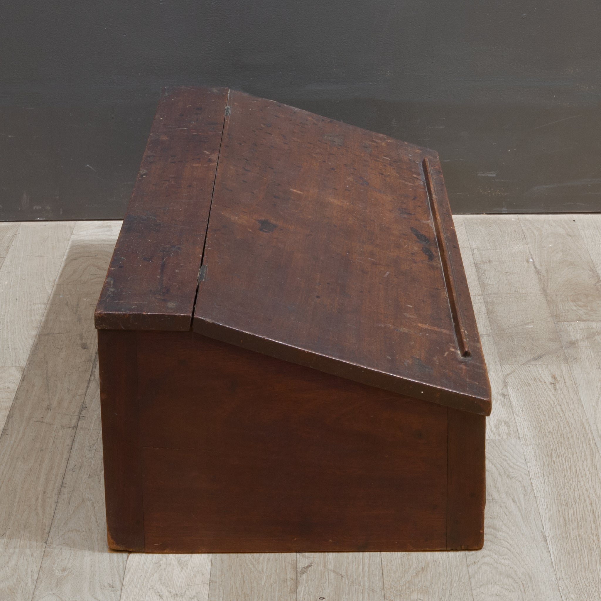 Antique 19th c. Mahogany Shop Keeper's Desk c.1800s | S16 Home