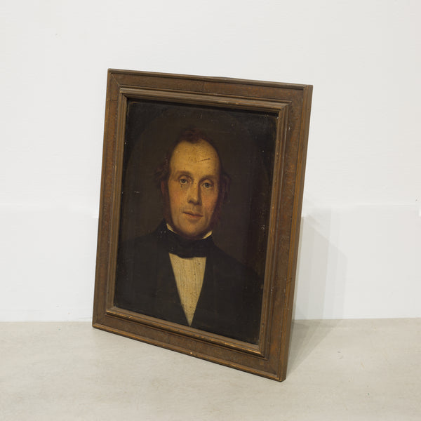 19th c. Oil Portrait of a Gentleman c. 1800s