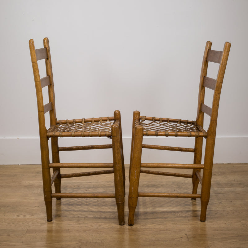 Rawhide Chairs from Historic Aurora Colony in Oregon c.1856