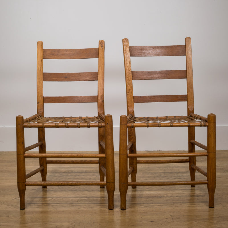 Rawhide Chairs from Historic Aurora Colony in Oregon c.1856